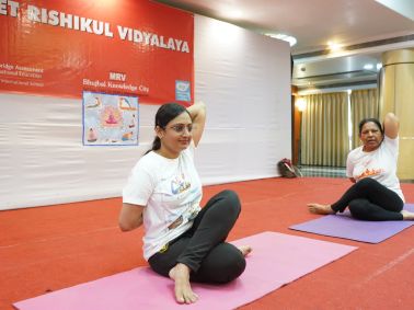MRV celebrates International Yoga Day 