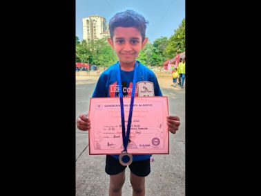 2nd position in \'VistaAura-2023-Junior Dronacharya\' Sports Meet