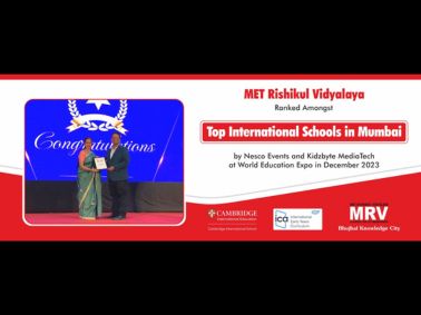 MRV ranked amongst top International Schools in Mumbai
