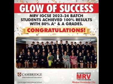 MET Rishikul Vidyalaya Celebrates Stellar IGCSE Results