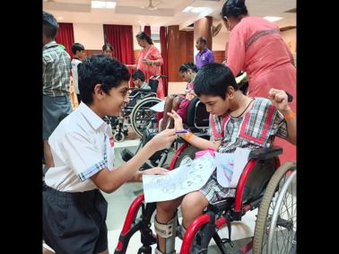 MRVians Visit ADAPT for Friendship Day