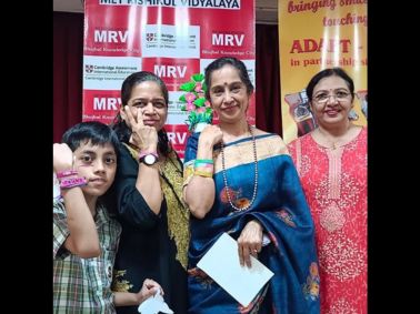 MRVians Visit ADAPT for Friendship Day
