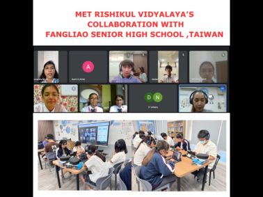 Online Collaboration with Taiwan School