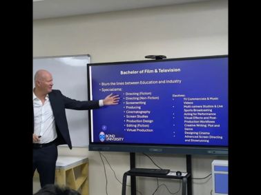 Bond University Visit to MRV