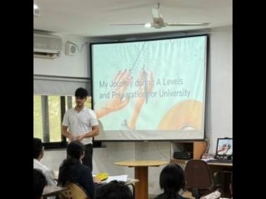 Alumni Interaction with AS & A Levels