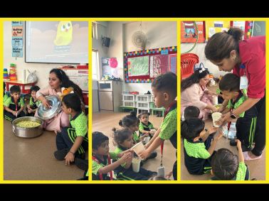 First Day of Nursery Class