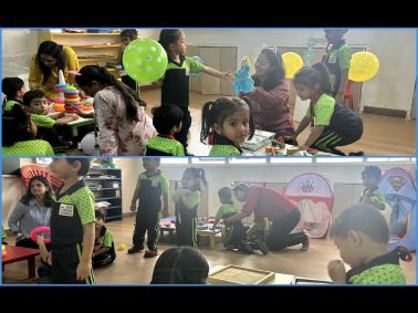 First Day of Nursery Class