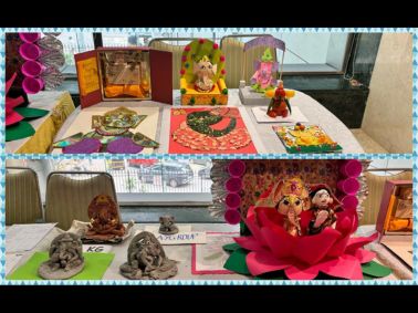 Ganpati Festival celebration at MRV