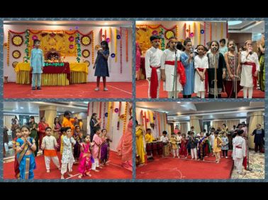 Ganpati Festival celebration at MRV