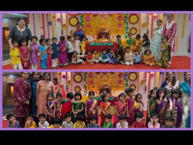 Ganpati Festival celebration at MRV