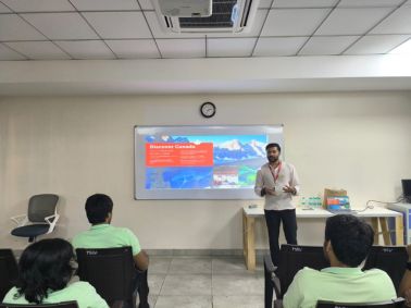 University of Calgary visit to MRV