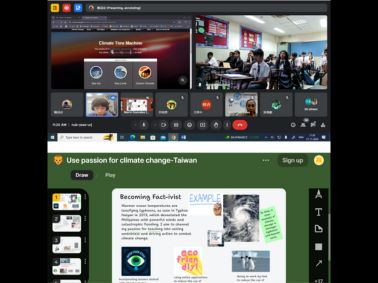 MRV Student Online Exchange with Taiwan School