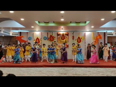 MRV Students celebrate Marathi Diwas