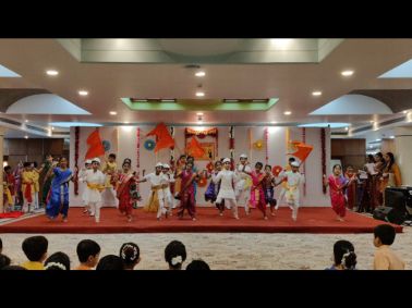 MRV Students celebrate Marathi Diwas