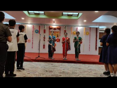 MRV Students celebrate Marathi Diwas