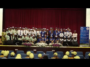 MRV AS Level visit BARC on National Science Day