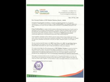 MRV CARES Club - Pari Hoon Main initiative