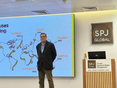 MRV invited to the SP Jain Dubai Campus