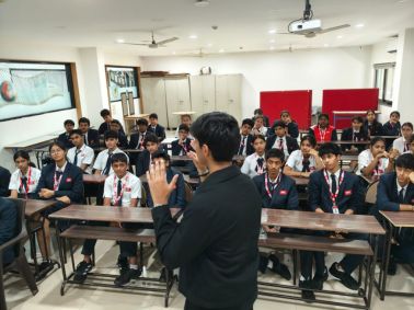 IGCSE Topper Jash Nagrecha Inspires MRV Grade 10 Students