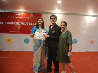 MRV Felicitates Cambridge March 2025 Series Toppers