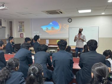 Media Session with Mr Shritej Patwardhan