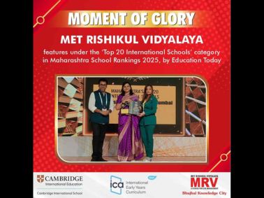 MRV Among Top 20 International Schools in Maharashtra School Rankings 2025