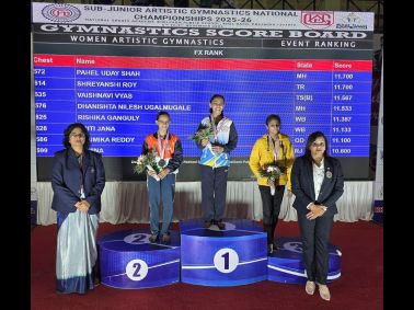 Gymnastics Glory for Pahel Shah
