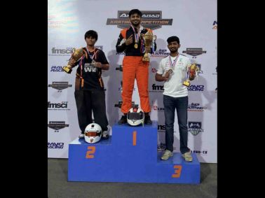 MRV Student Secures Karting Podium