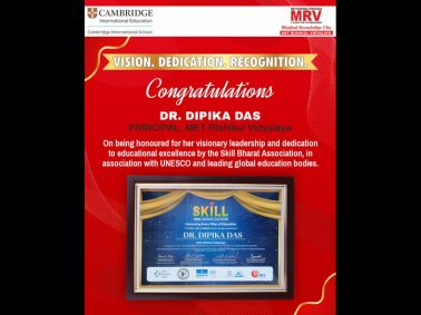 Dr. Dipika Das Felicitated for Educational Excellence