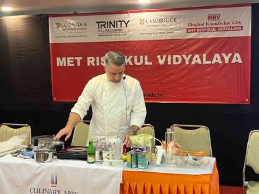 Chef Yann Conducts Culinary Masterclass for MRV Students