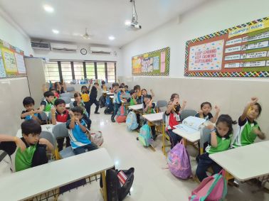 Grade 1 and 2 Friendship Day celebration